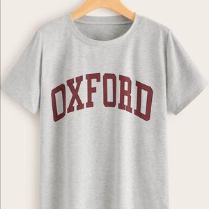 Gray Oxford T-Shirt